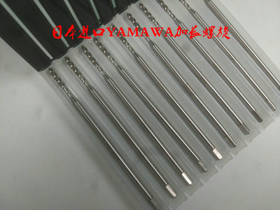 日本进口YAMAWA加长柄L机用螺旋丝攻丝锥M1.6M2.5M3M4M6M8M10M12