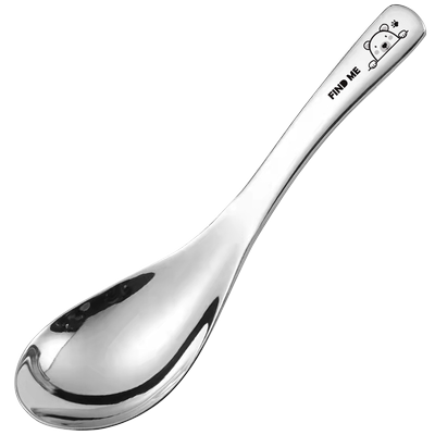 316不锈钢儿童勺子家用创意可爱