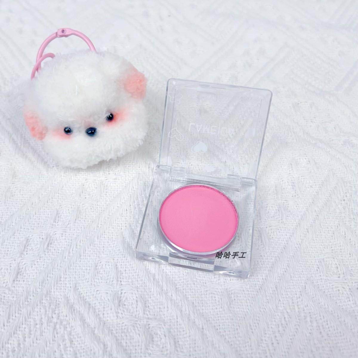 手工玩偶腮红上色娃用扭扭棒小狗钩针单色diy材料工具色粉盘
