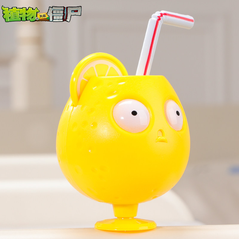 植物大战僵尸2的单个强酸柠檬可发射发光植物大战僵玩具男孩正版