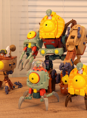 儿童植物大战僵尸2的玩具5立体拼图6全套益智拼装全套僵尸正版8岁