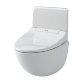 idear地尔水疗马桶盖壁挂式 进口墙排挂墙隐藏水箱坐便器 马桶底座