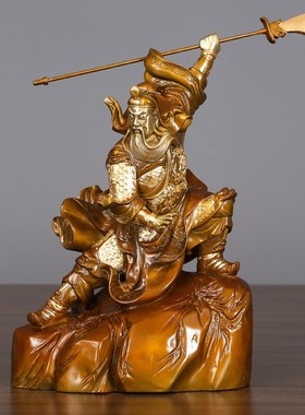 关公摆件工艺品财神佛像家居关羽