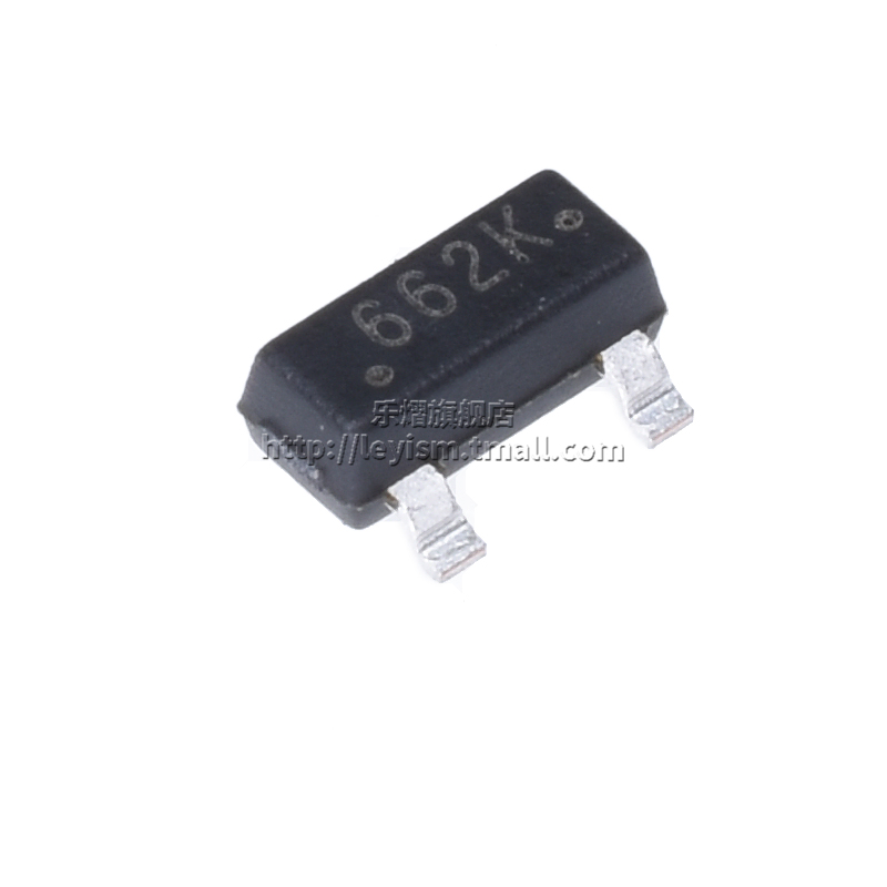 乐熠 XC6206P332MR 662K SOT-23 3.3V 300MA 贴片稳压芯片 (20只)