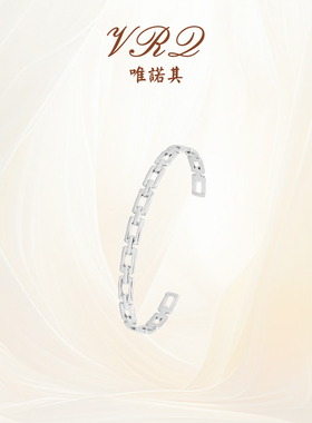 VRQ唯诺其心结手镯女时尚百搭气质高级感手饰简约送女友礼物