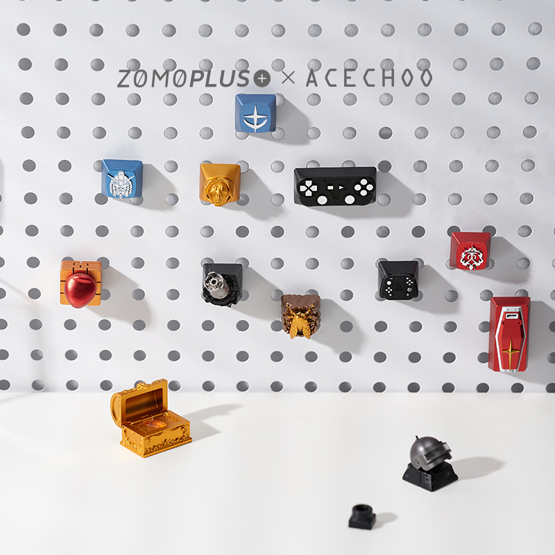 zomo原创 小c个性键帽磁吸转接器冰箱贴cherry轴体机械键盘佳达隆