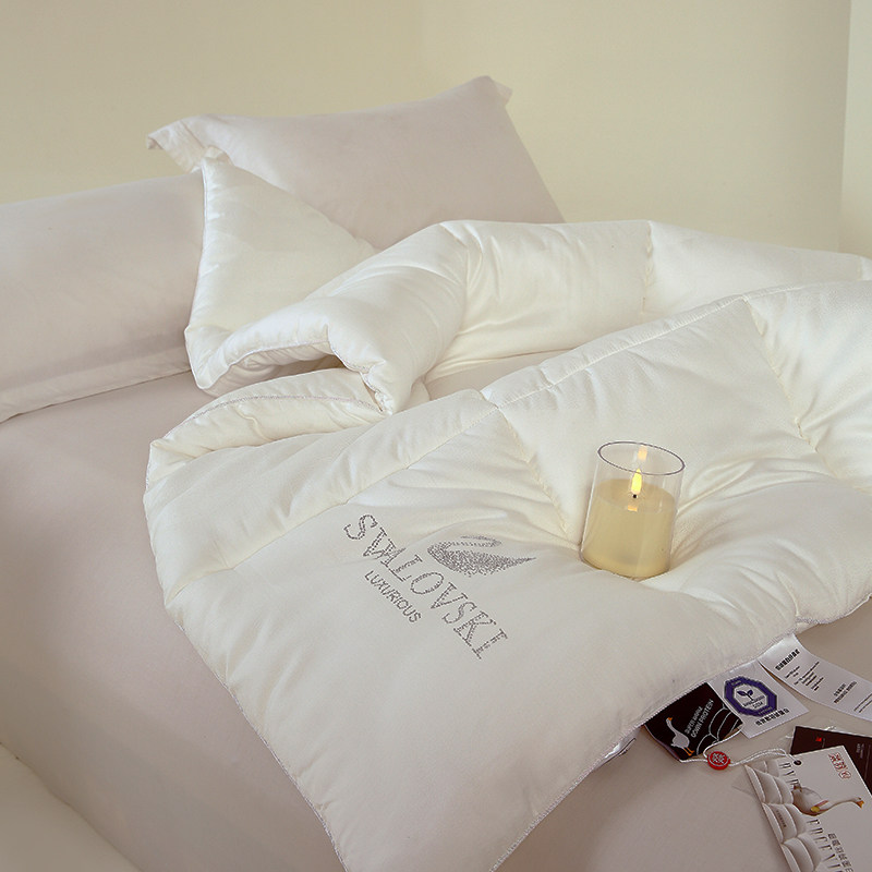 ROLAND LIVE60全棉羽绒蛋白纤维春秋被子双人保暖加厚冬被芯盖被,床上用品,化纤被,淘宝优惠券,粉丝福利购,淘宝优惠卷