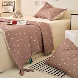 印花透气裸睡夏被大豆纤维被子被芯夏天空调薄被子