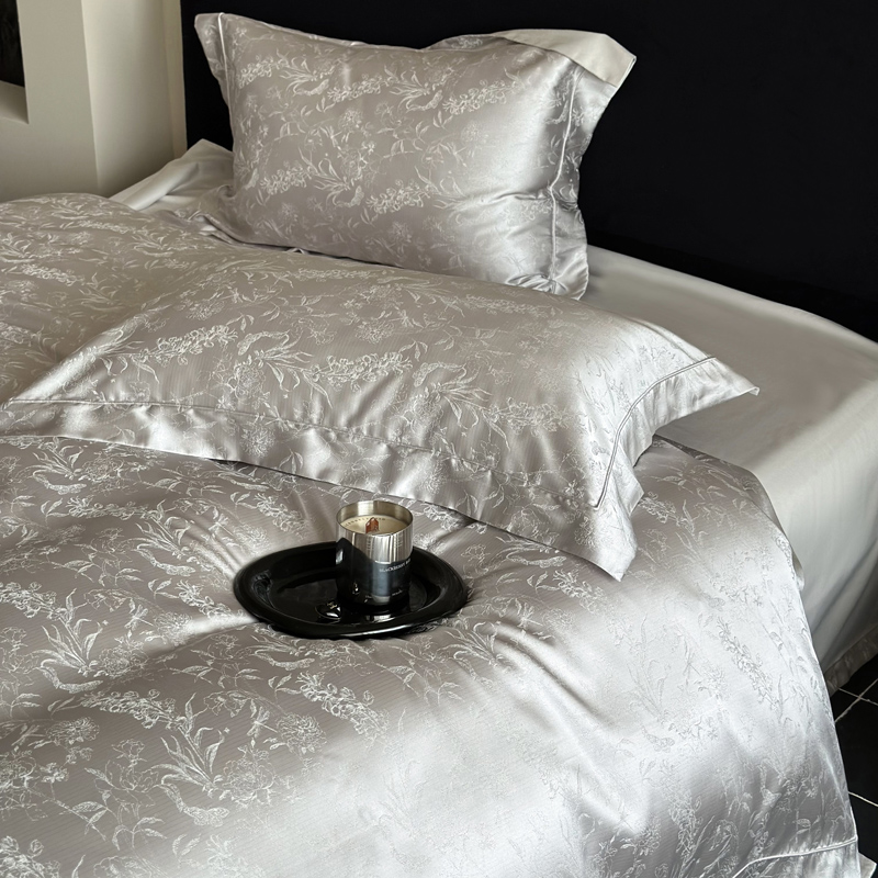 锦缎大提花长绒棉四件套