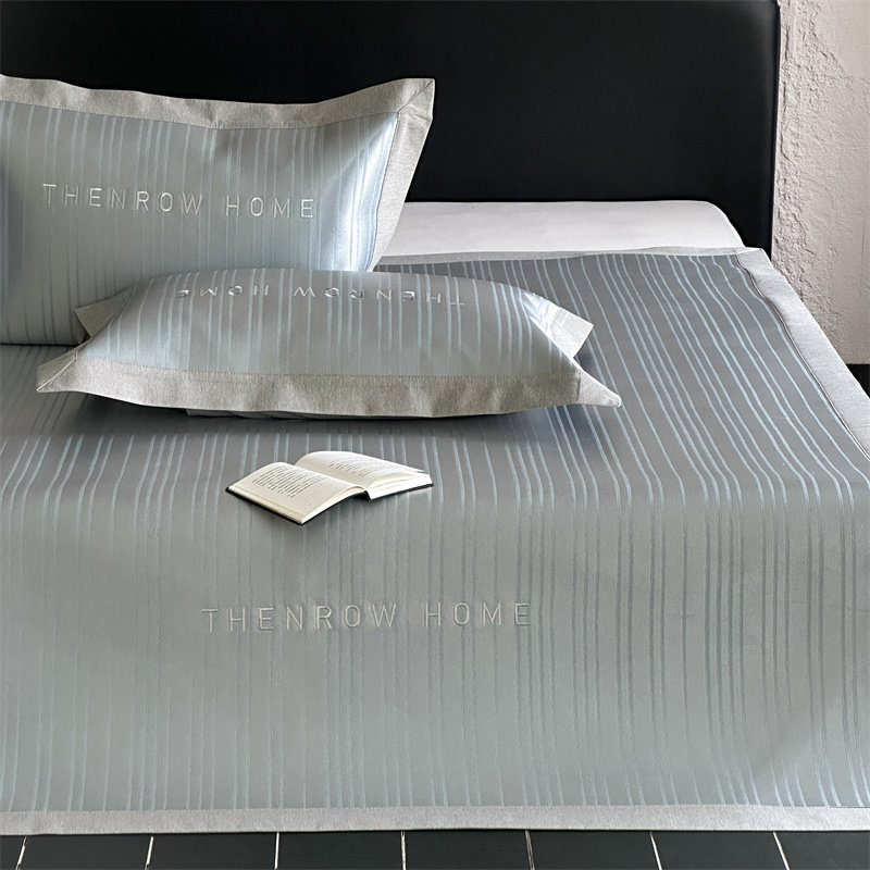 罗兰家纺A类抗菌凉感提花冰丝凉席三件套可水洗夏季可折叠空调席,床上用品,冰丝席,淘宝优惠券,粉丝福利购,淘宝优惠卷