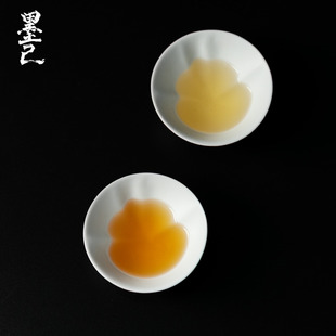 葫芦杯主人杯家用喝茶杯宽口杯手工洒金福禄品茗杯功夫茶具不烫手