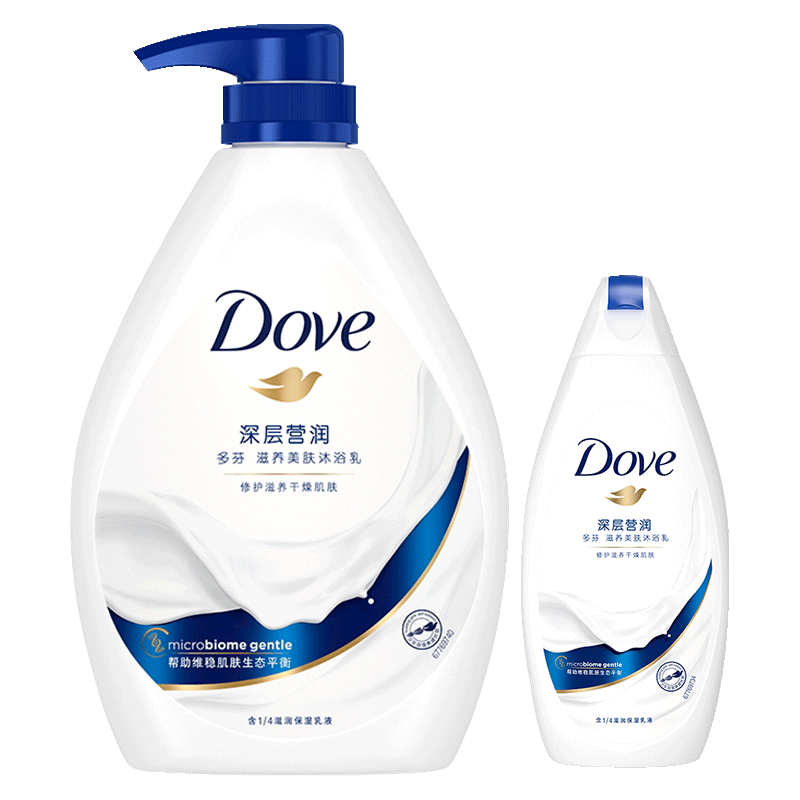 多芬沐浴露乳滋养肌肤清爽保湿