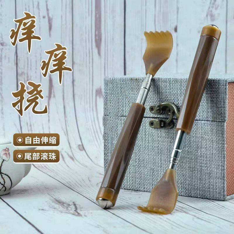 不锈钢伸缩不求人痒痒挠抓背器背部老头乐抓痒神器耙子挠痒扒子