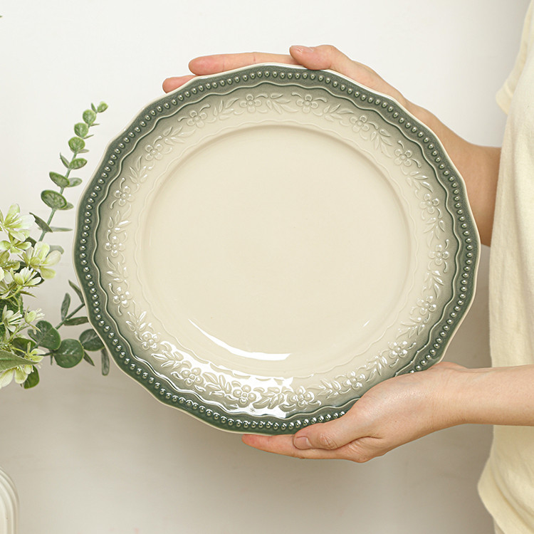 硕加陶瓷欧式餐具套组家用盘子盘子家用2025新款盘子鱼盘牛排餐盘,餐饮具,碗,淘宝优惠券,粉丝福利购,淘宝优惠卷