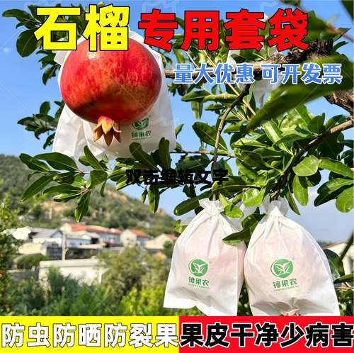 果园优选石榴专用套袋防裂果