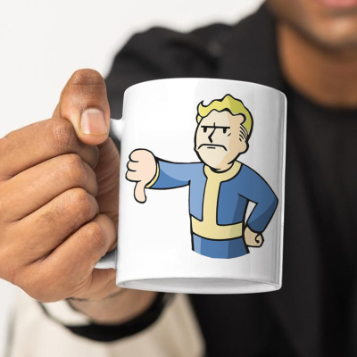 辐射水杯VaultBoy哔哔小子马克杯