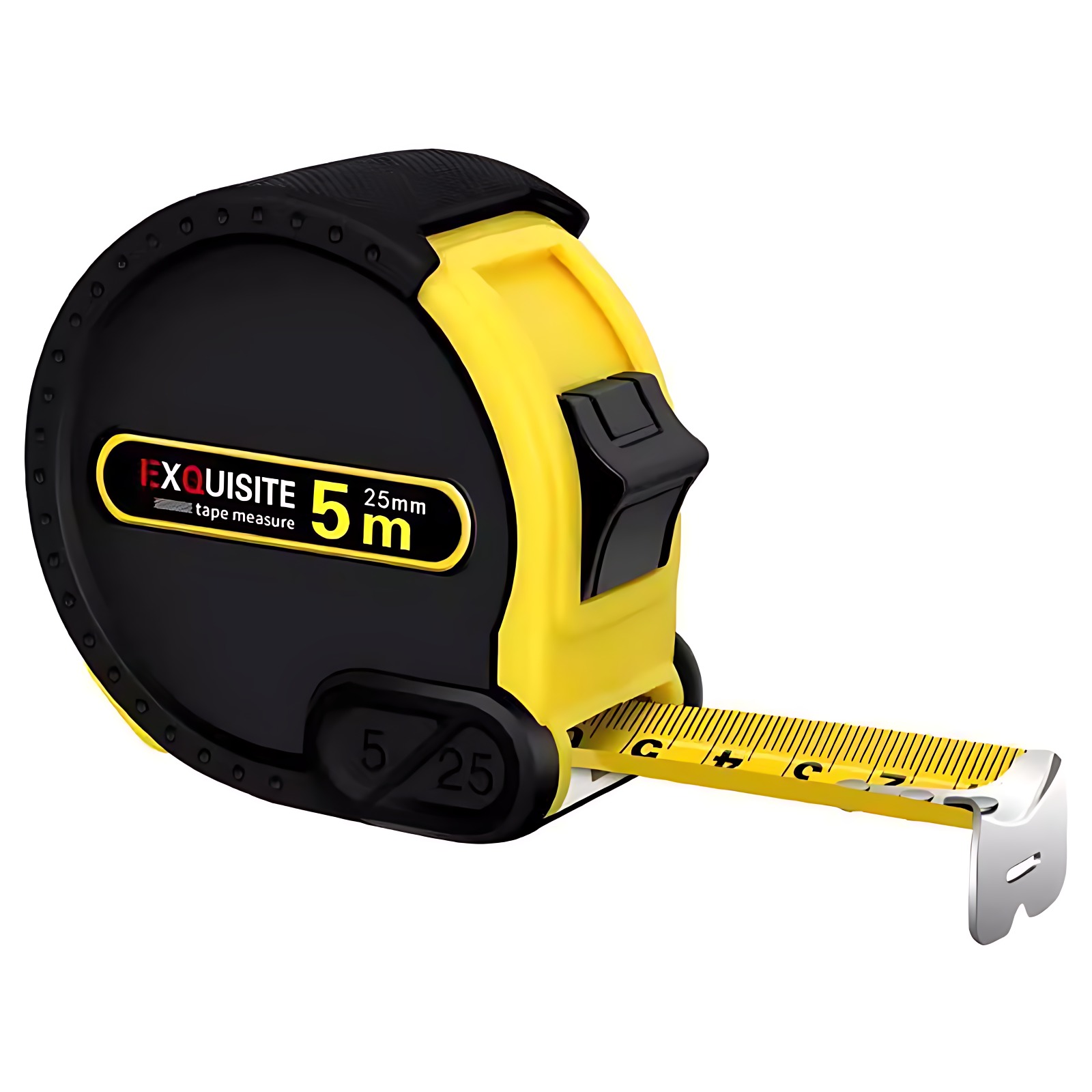 米制高精度钢卷尺5米耐磨，防摔，防割手家用3m10盒尺加厚和硬化尺高精度防摔加厚7.5家用10m尺子米尺3公英制