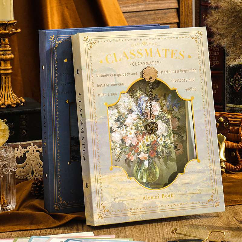 复古同学录小学生六年级毕业成长纪念册2024新款活页本初中高中高颜值通讯录男孩女生小众高级感ins风留言本,文具电教/文化用品/商务用品,同学录/纪念册,淘宝优惠券,粉丝福利购,淘宝优惠卷