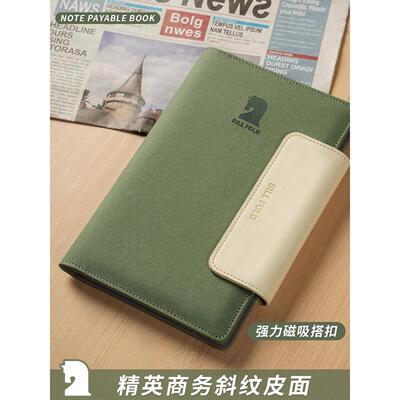 新款存单收纳本皮质磁扣票据存单夹存款单支票收纳夹存折定期银行