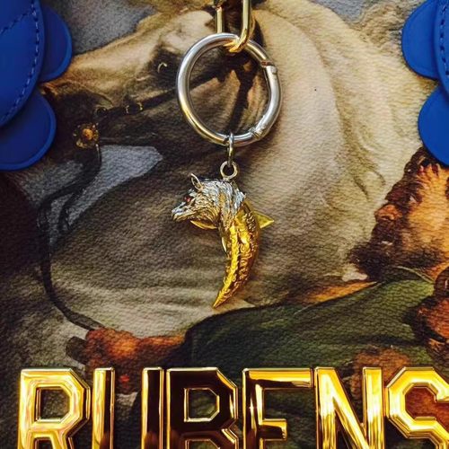 安伯曼狐牙钥匙扣挂件