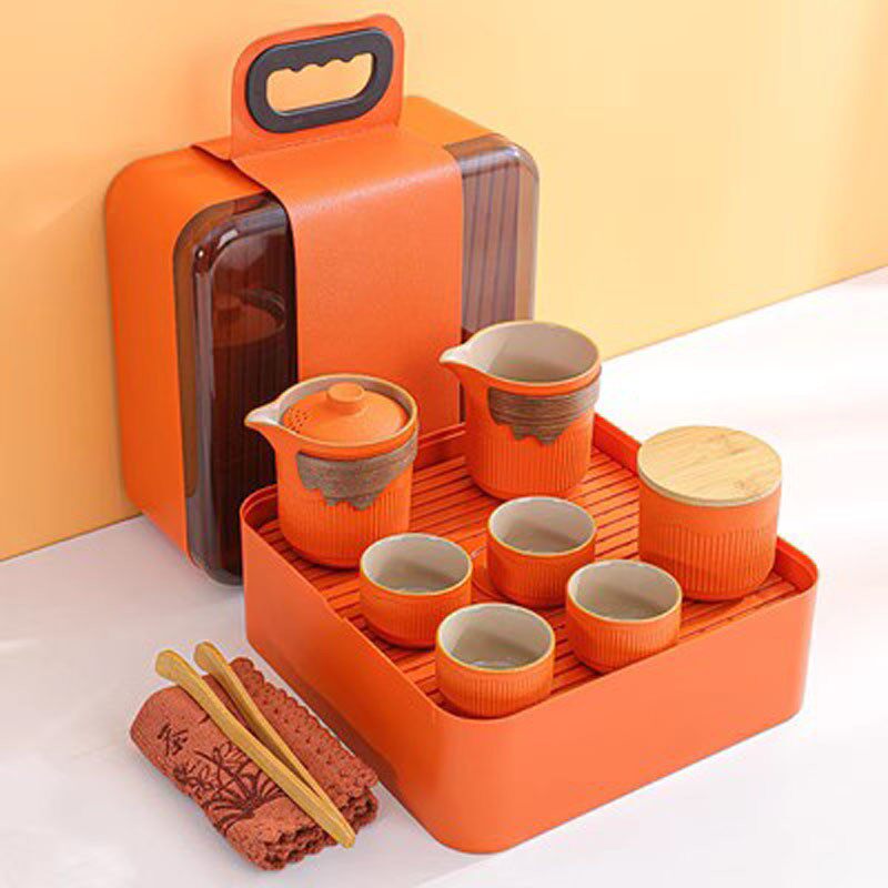 旅行功夫茶具小套装家用快
