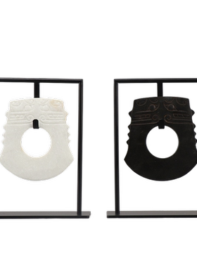 新中式家居摆设创意摆件玄关