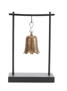 新中式风工艺品电视柜创意铜钟