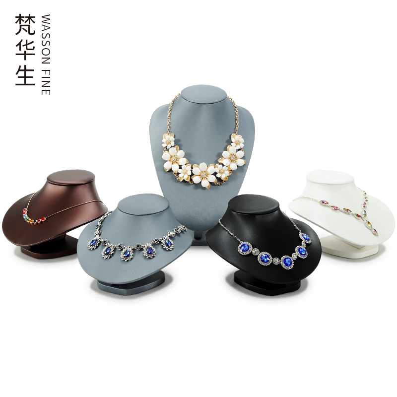 梵华项链饰品模特脖子吊坠珠宝