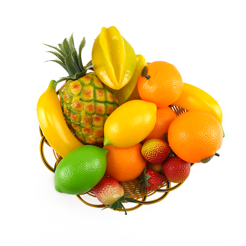 塑料假水果模型仿真水果蔬菜苹果道具儿童游乐场早教玩具装饰摆件
