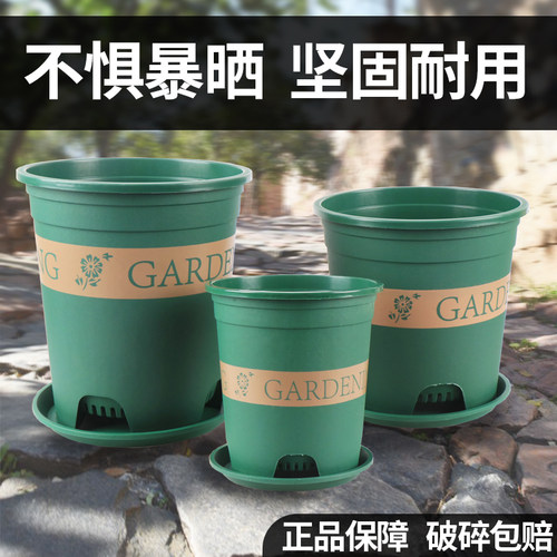 三代加仑盆兰花树脂塑料创意个性