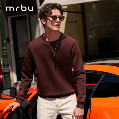 MrBu布先生热胆圆领长袖男款时尚