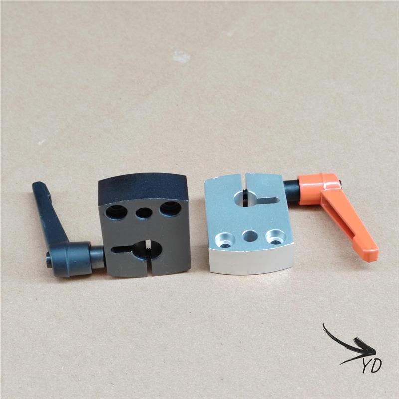 LKF01小型位置显示器用夹板标准把手型丝杆轴定位锁紧防转动DPNK