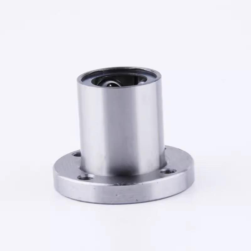 直线轴承圆法兰整体不锈钢SLHFRS/SLHFRWS8 J10 12 16 20 25耐高