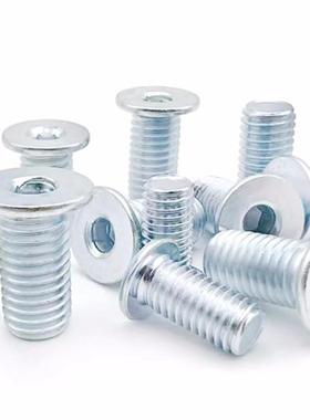 碳钢镀锌超簿头内六角螺栓矮头螺丝极低头替代CBSM6-6 8 10