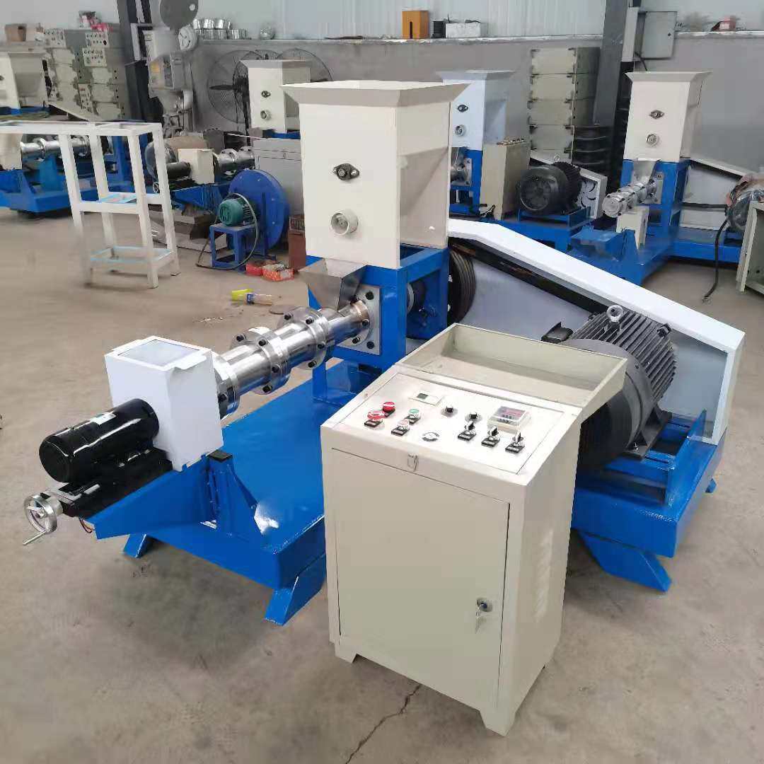 水产鱼畜牧养殖业机械裕和宠物饲料膨化机狗粮生产设备鸟粮颗粒机