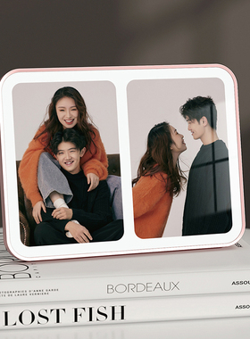 定制相框摆台照片做成高级感相册洗情侣相片打印婚纱照加制作摆件