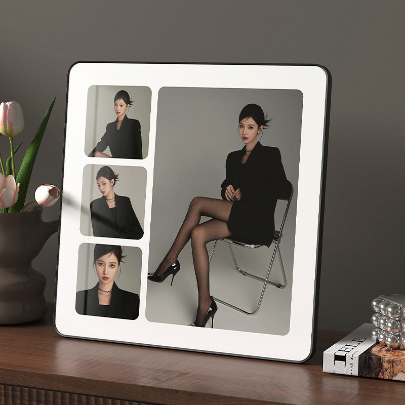 九宫格相框摆台宝宝洗照片定制做成diy摆件高级感相片打印加相册