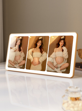 相框摆台写真照片定制打印加孕妇照相片做成宫格摆件洗婚纱照相册