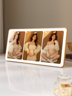 相框摆台写真照片定制打印加孕妇照相片做成宫格摆件洗婚纱照相册