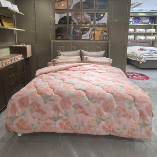 【秋冬新品】悦达家纺《秘境花园》全棉印花冬被加厚保暖舒适透气