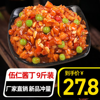 五仁酱丁下饭菜开胃香辣萝卜干