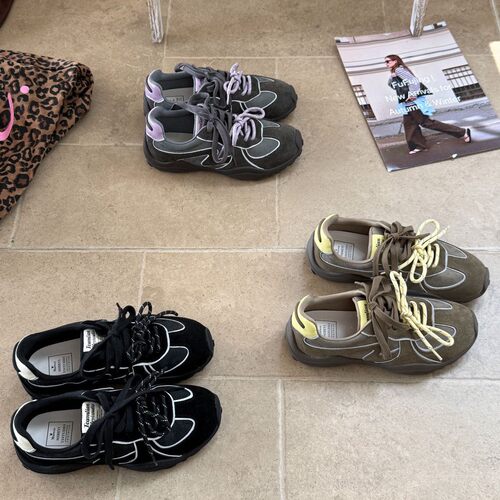 【大美优选】厚底德训鞋女百搭休闲运动鞋轻便舒适增高老爹鞋