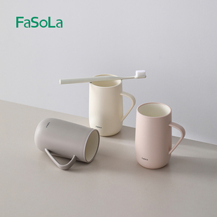 漱口杯防霉抗菌家用情侣高颜值洗漱杯牙缸刷牙杯子 FaSoLa2025新款