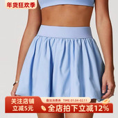 健身网球裙防走光打底透气口袋蓬蓬裙跑步运动短裙羽毛球裙女显瘦