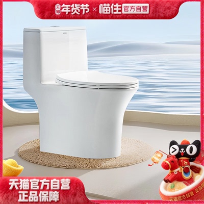 箭牌卫浴110虹吸式马桶超洁釉面佛山陶瓷纤巧中小户型家用坐便器