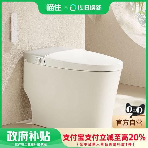 箭牌卫浴110坐便器人体座圈妇洗洗屁股脚触冲水智能马桶AKE1173