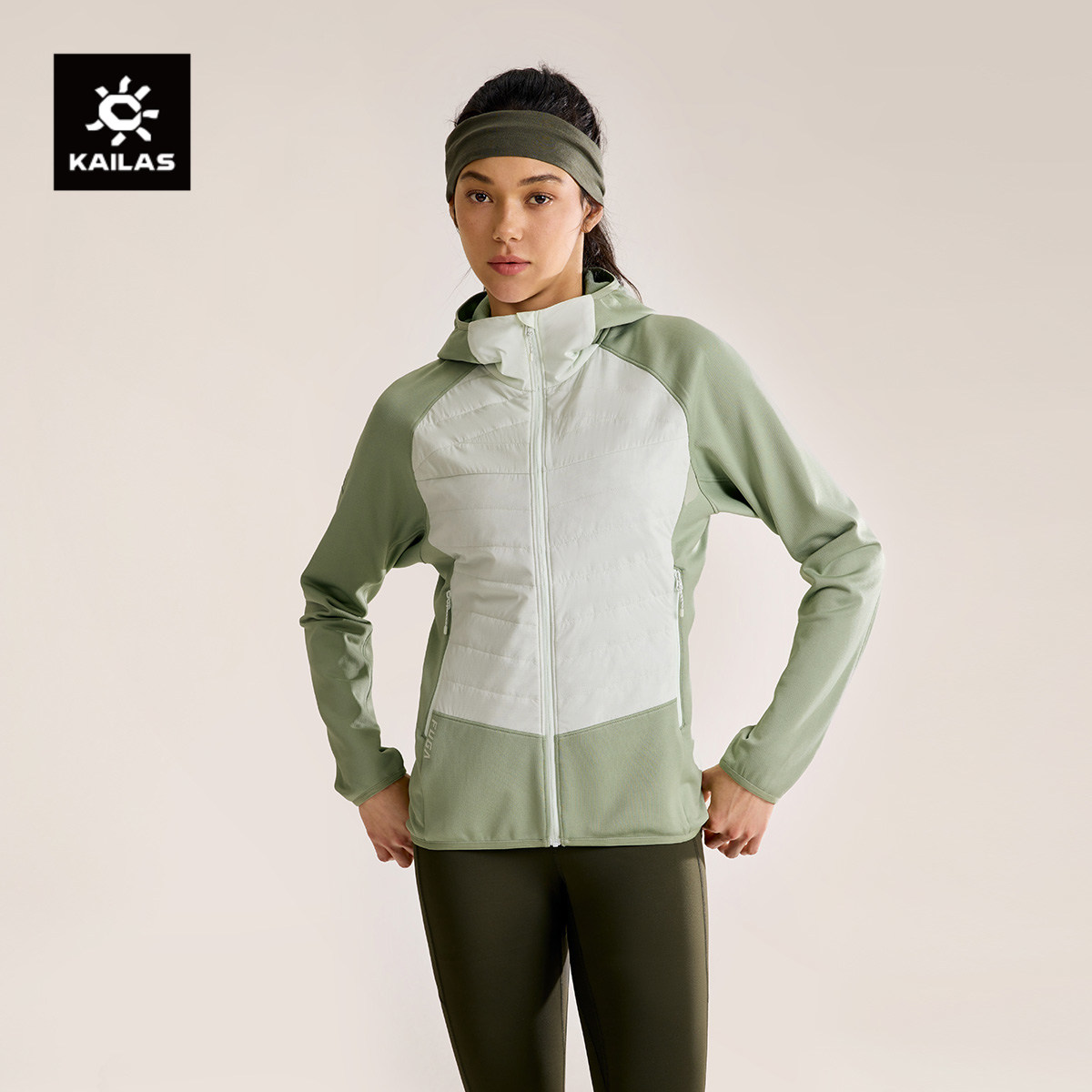 KAILAS凯乐石AR 40 动态保暖外套P棉户外跑山滑雪登山徒步棉服女