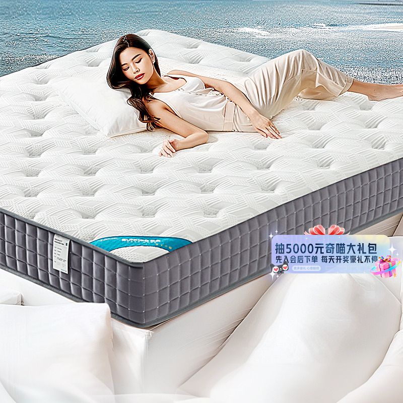双虎独立弹簧床垫家用软垫