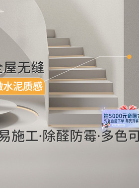 【迷瞪】三棵树艺术漆明石隐微水泥涂料墙肌理漆