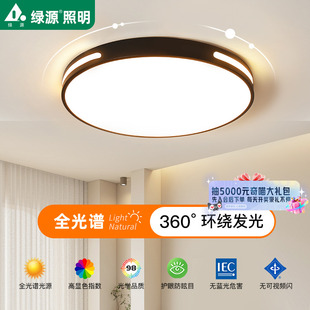 圆形护眼led吸顶灯房间灯具18 绿源卧室灯主卧2025新款 国补15%